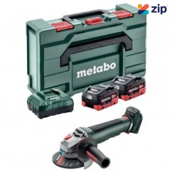 Metabo WVB 18 LT BL 11-125 Q MB 5.5 K (AU61305700) - 18V Brushless Cordless Variable Speed Angle Grinder Kit